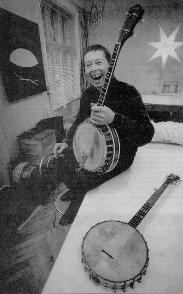 Freddy Fræk med sine banjoer